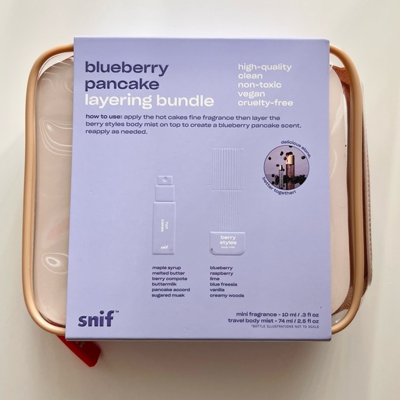 NWT Snif Blueberry Pancake Layering Bundle Set With Hot Cakes & Berry Styles - Picture 5 of 7